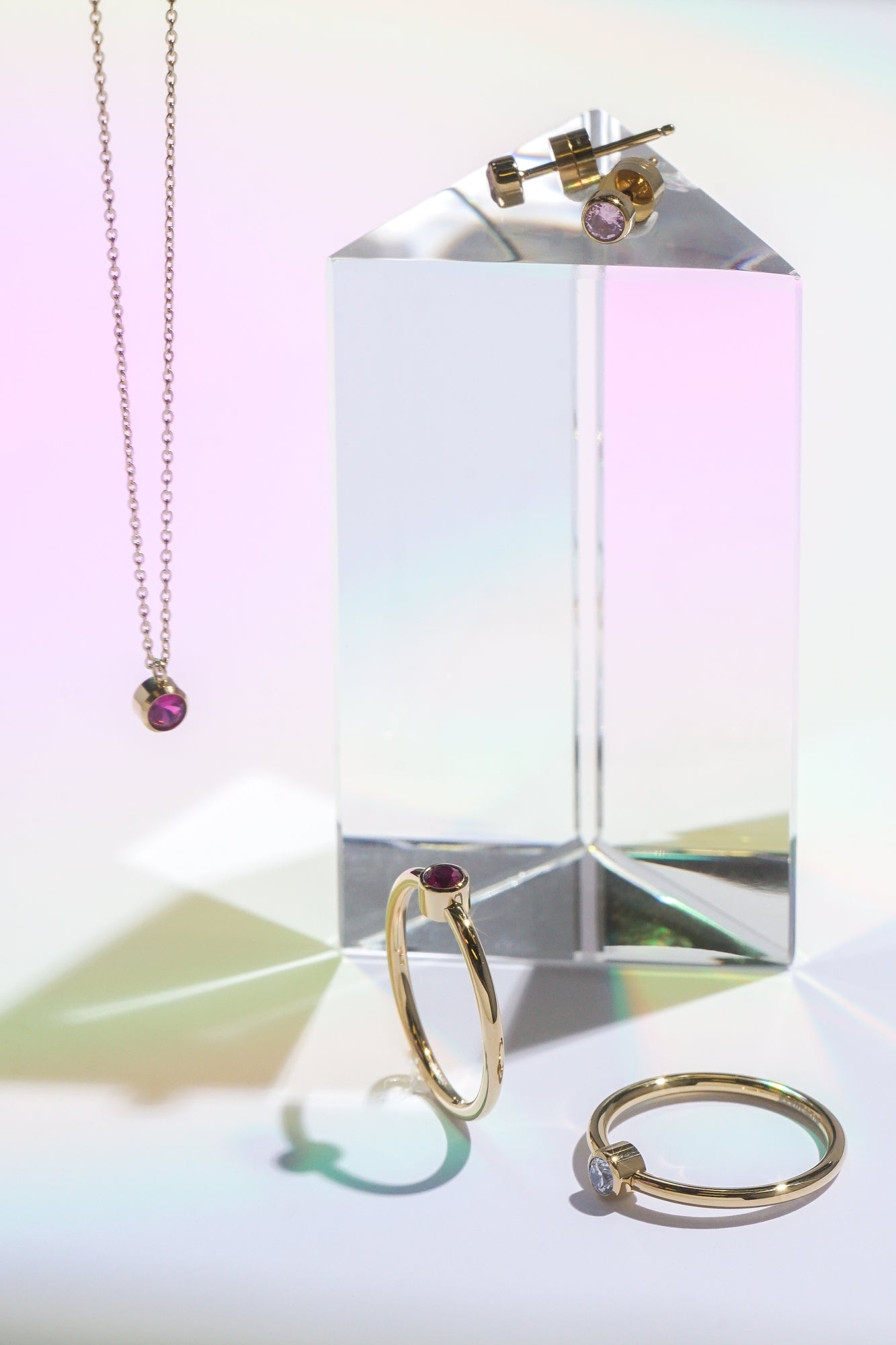 3mm Lonely Lilac Stud (Single) - Image 9