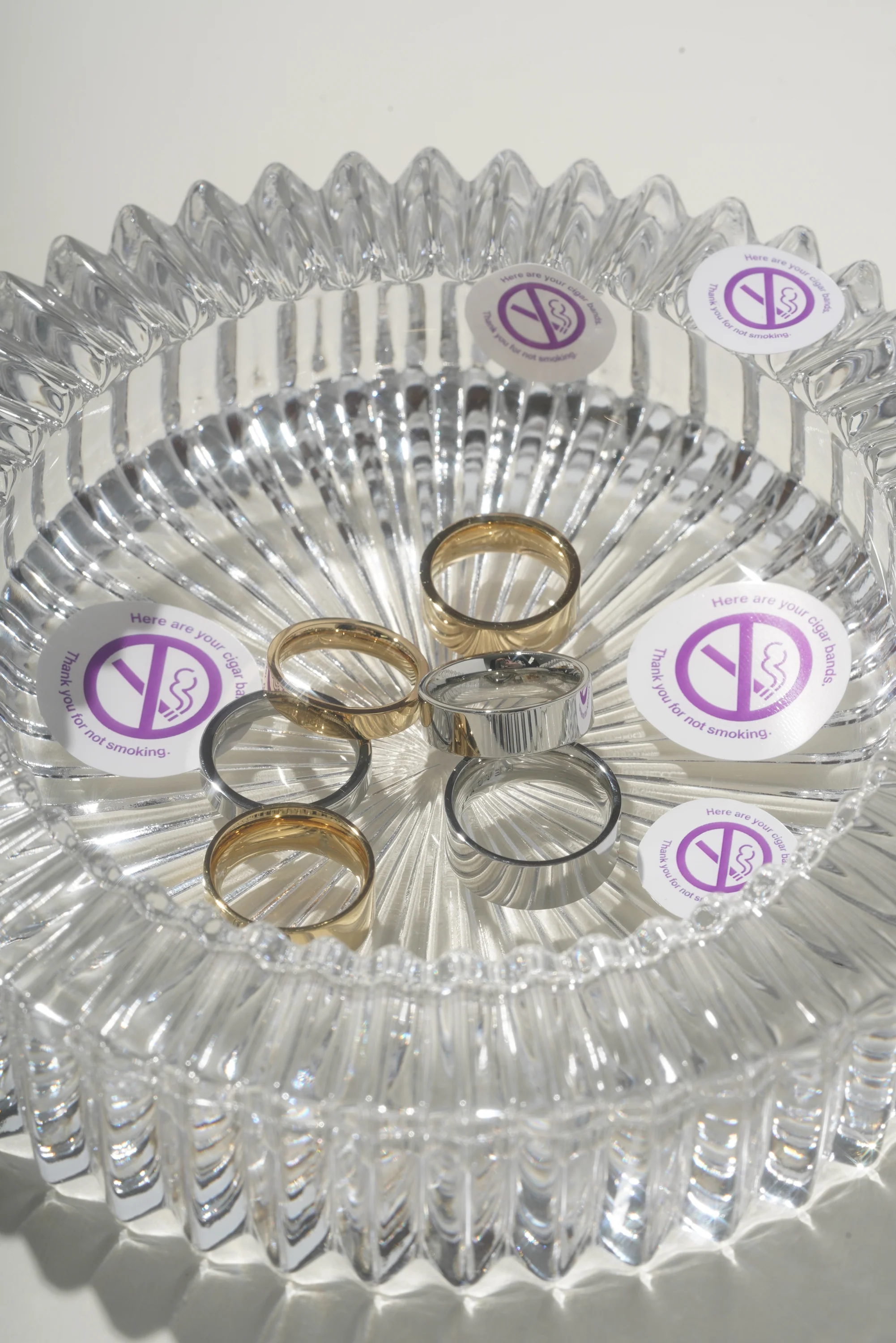 4mm Cigar Band - Hypoallergenic Steel - Image 9