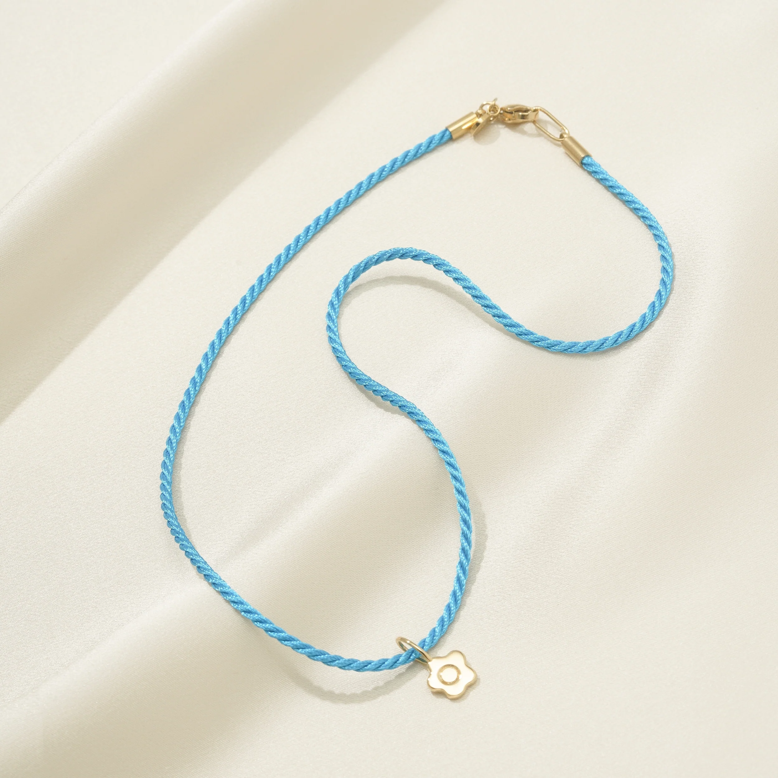 Blue Cord Necklace - Image 2