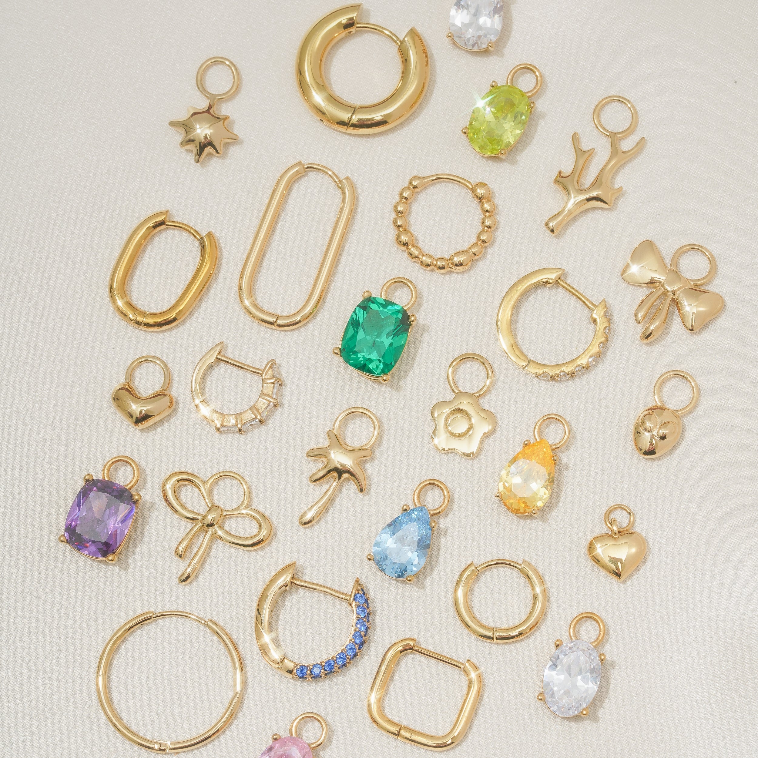 Flower Earring Charm - (Single) - Image 10