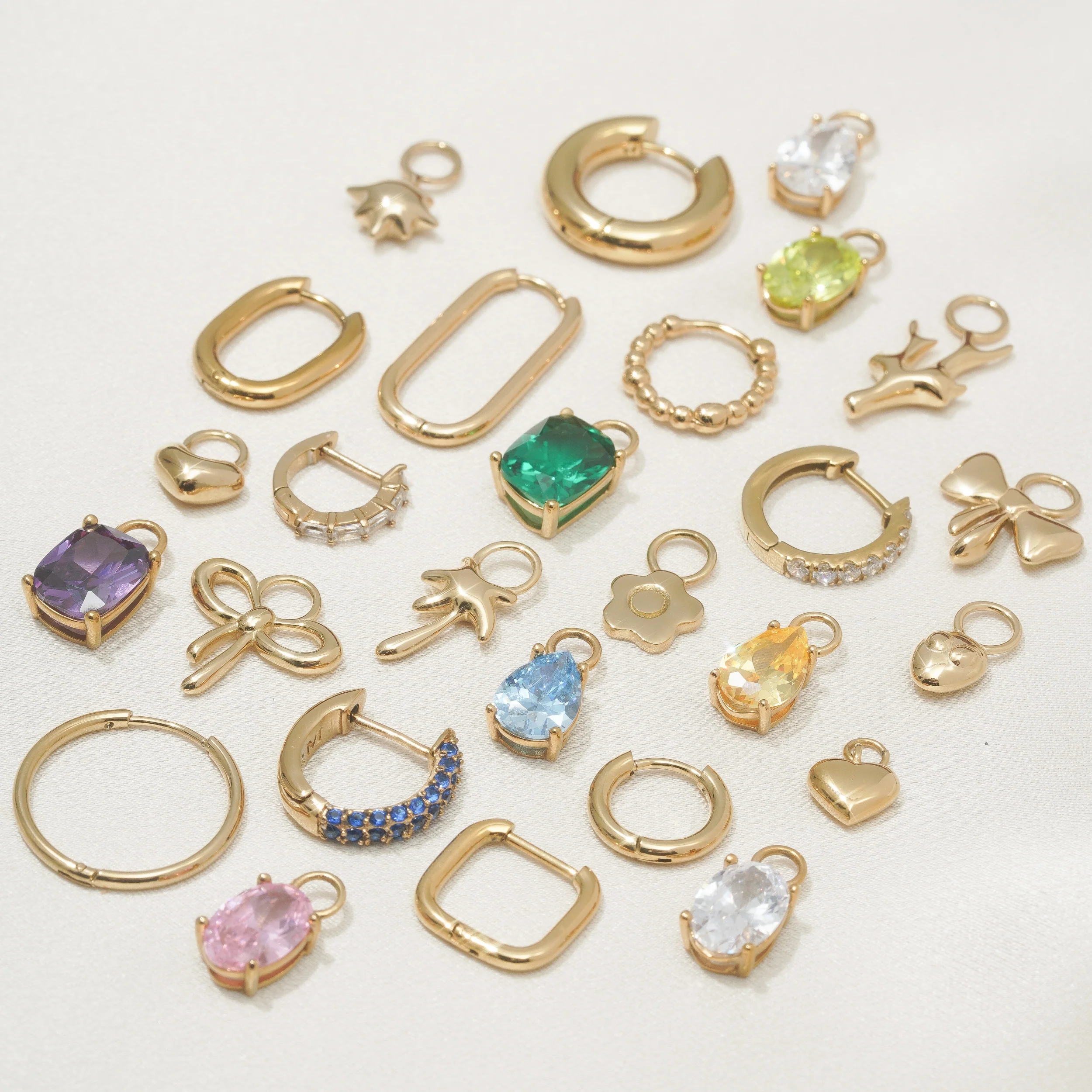 Flower Earring Charm - (Single) - Image 7