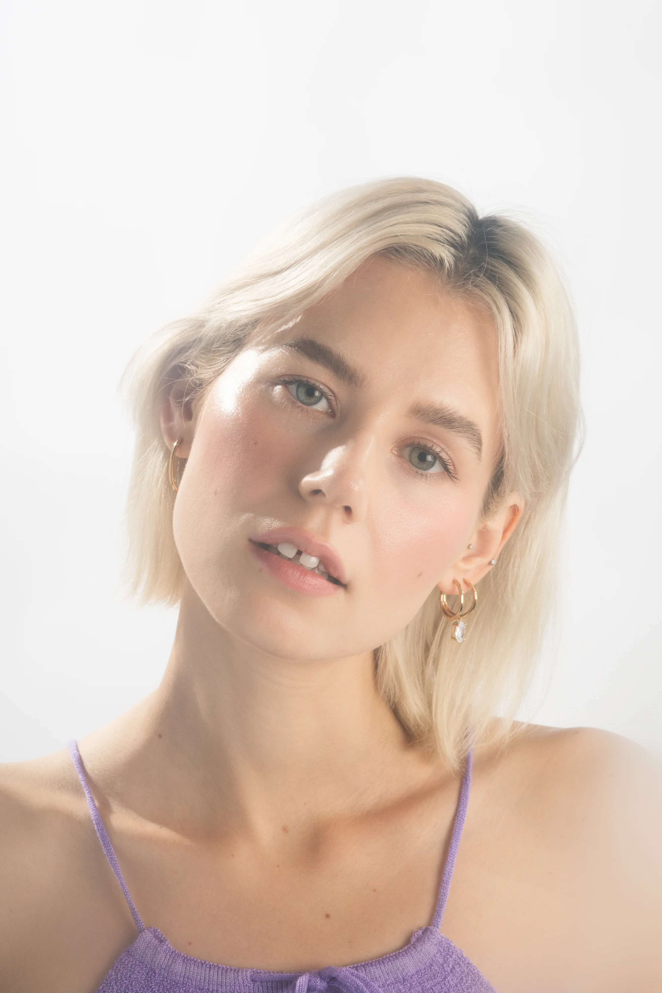 Infinity Oval Hoops (Pair) - Image 3