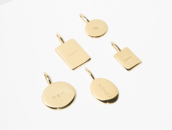 Mini Liquid Circle Pendant - Image 8