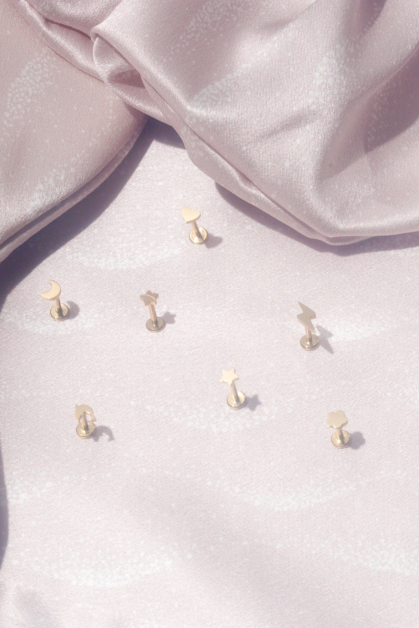 Moon Threaded Flat Back Stud (Single) - Image 7
